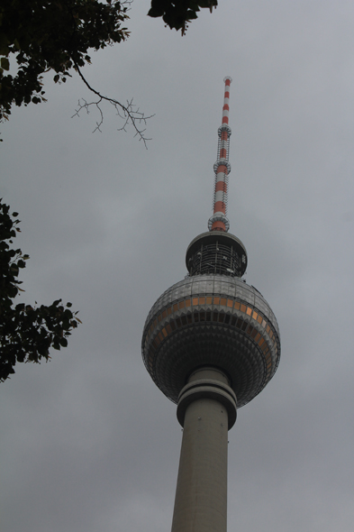 La tour télévision Fernsehturm de Berlin