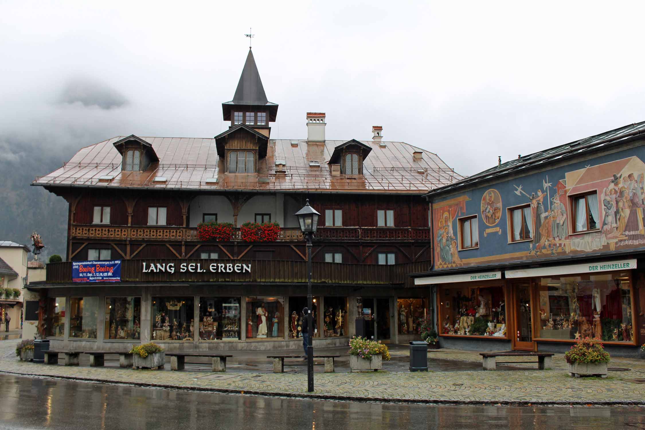 Oberammergau, maison décorée