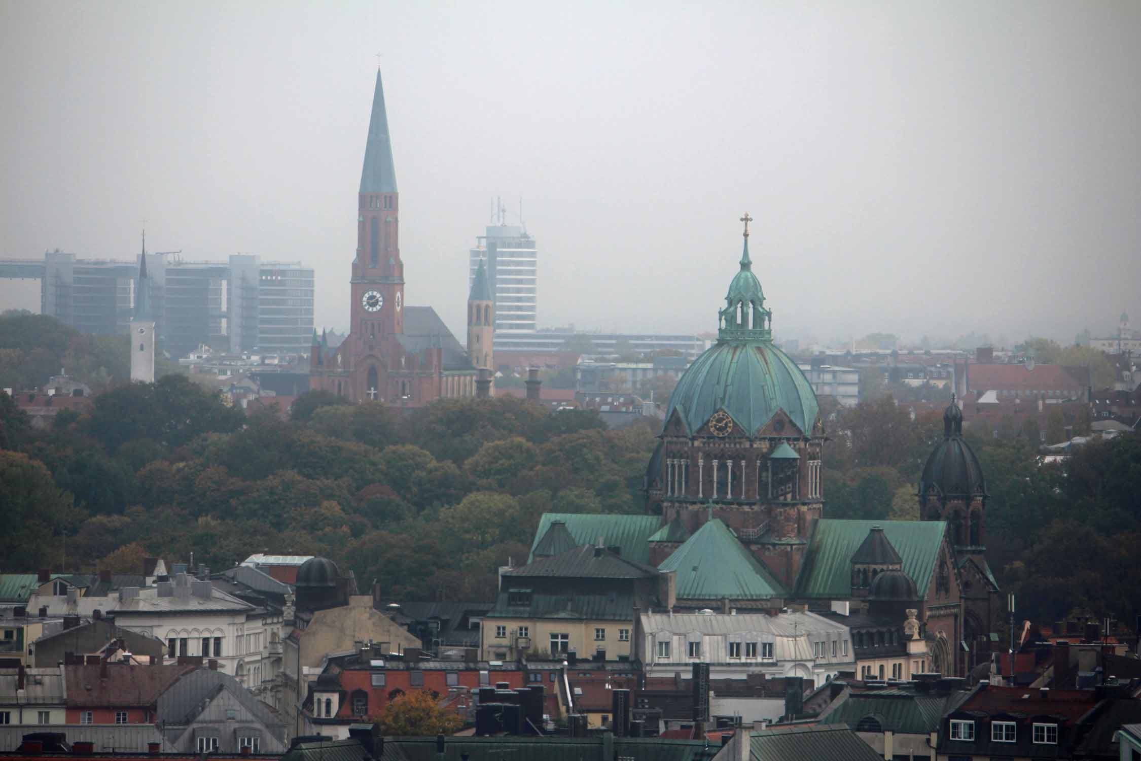 Une jolie vue de Munich en Bavière