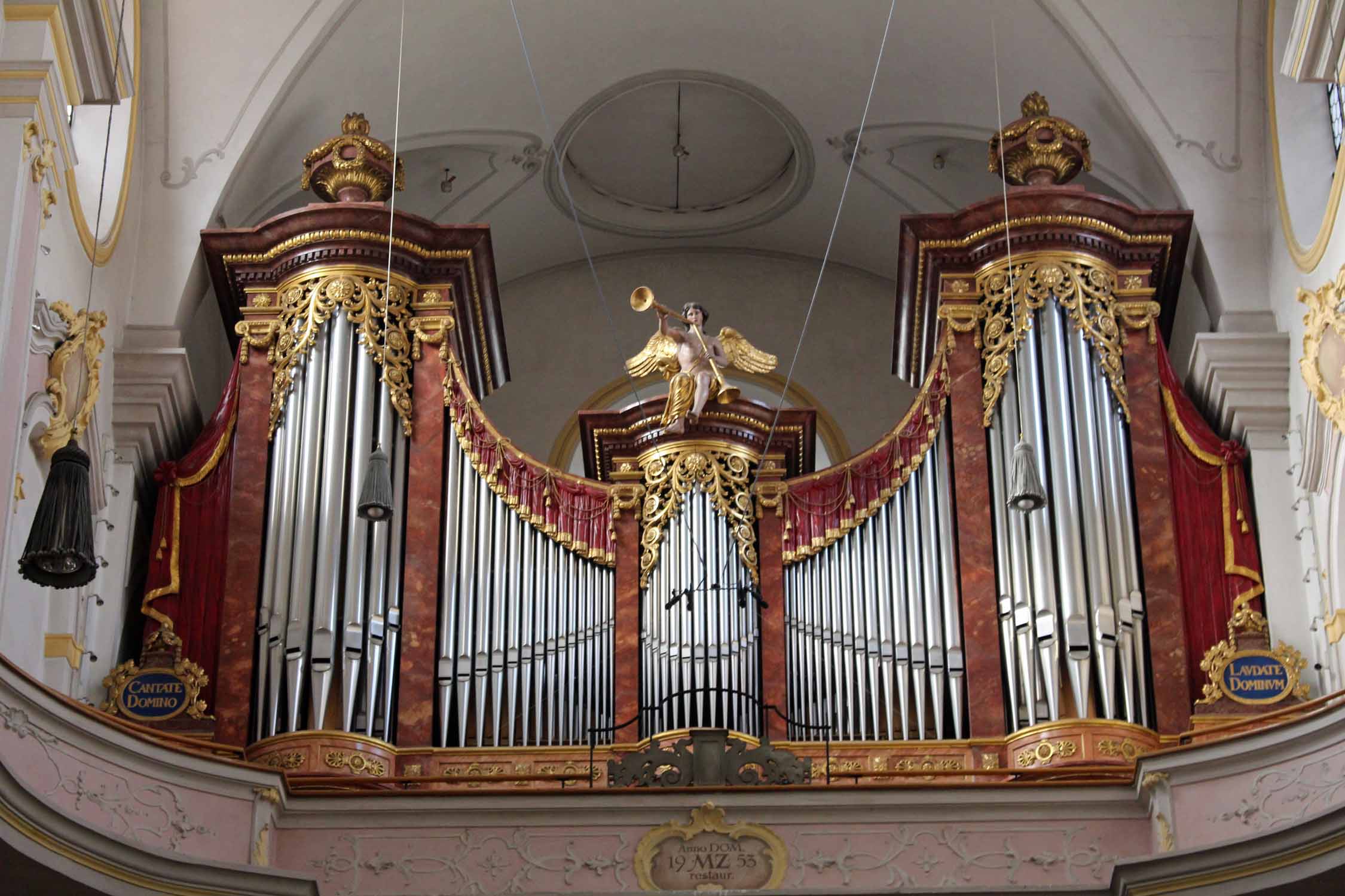 L'orgue de l'église Saint-Pierre de Munich