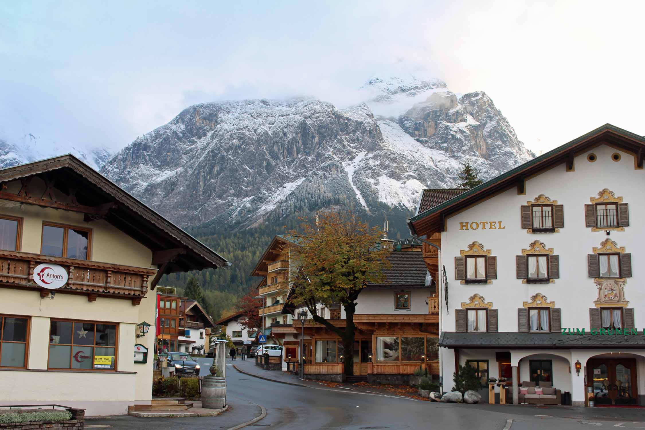 Paysage près de Garmisch-Partenkirchen
