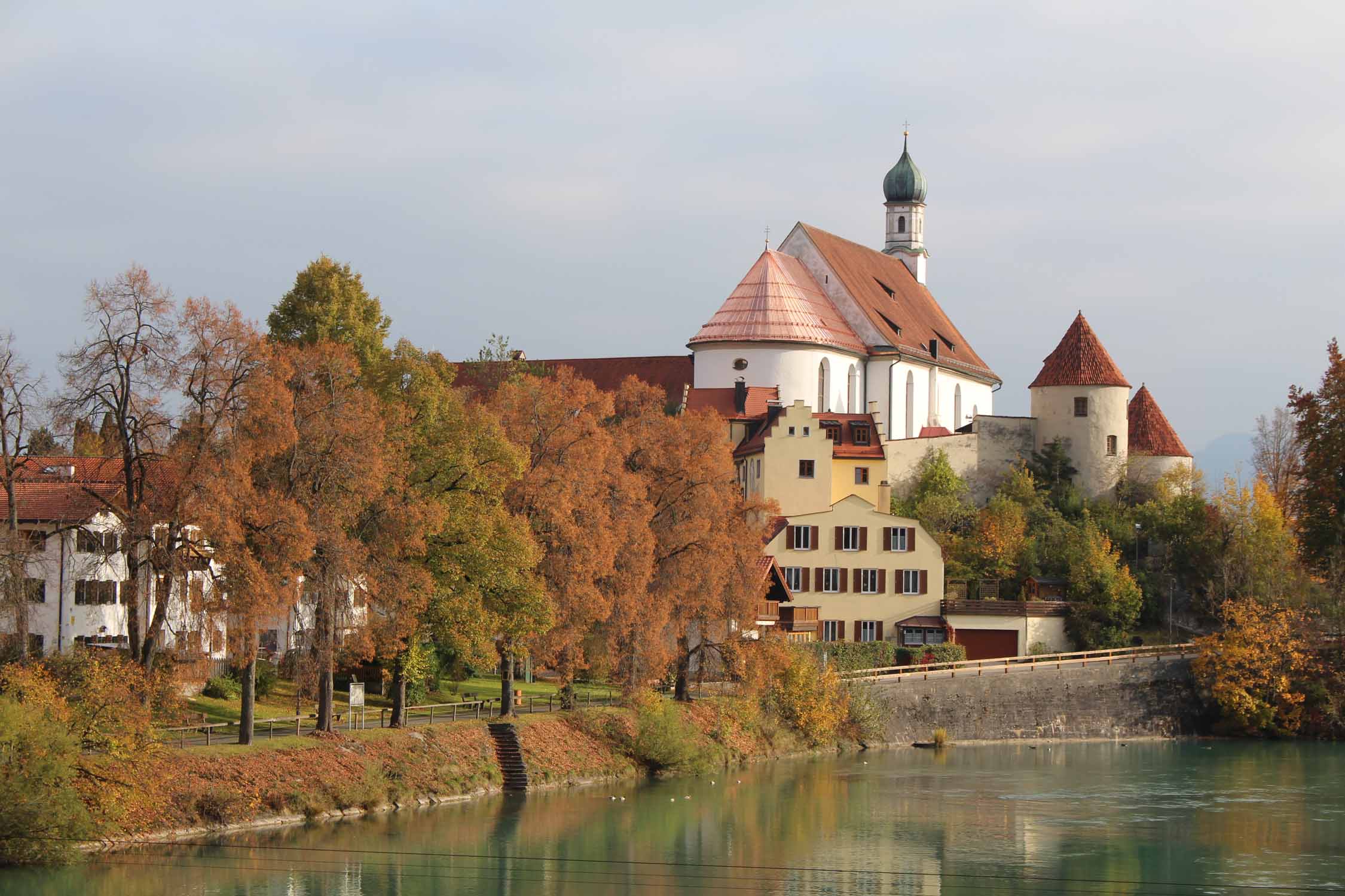 L'abbaye St-Magne à Füssen en Bavière