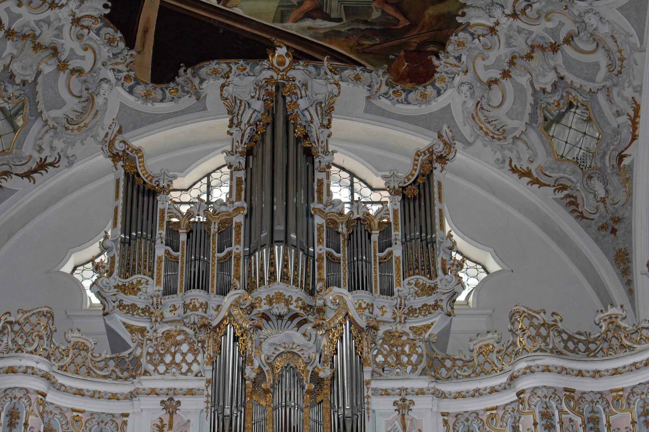L'orgue du monastère de Steingaden