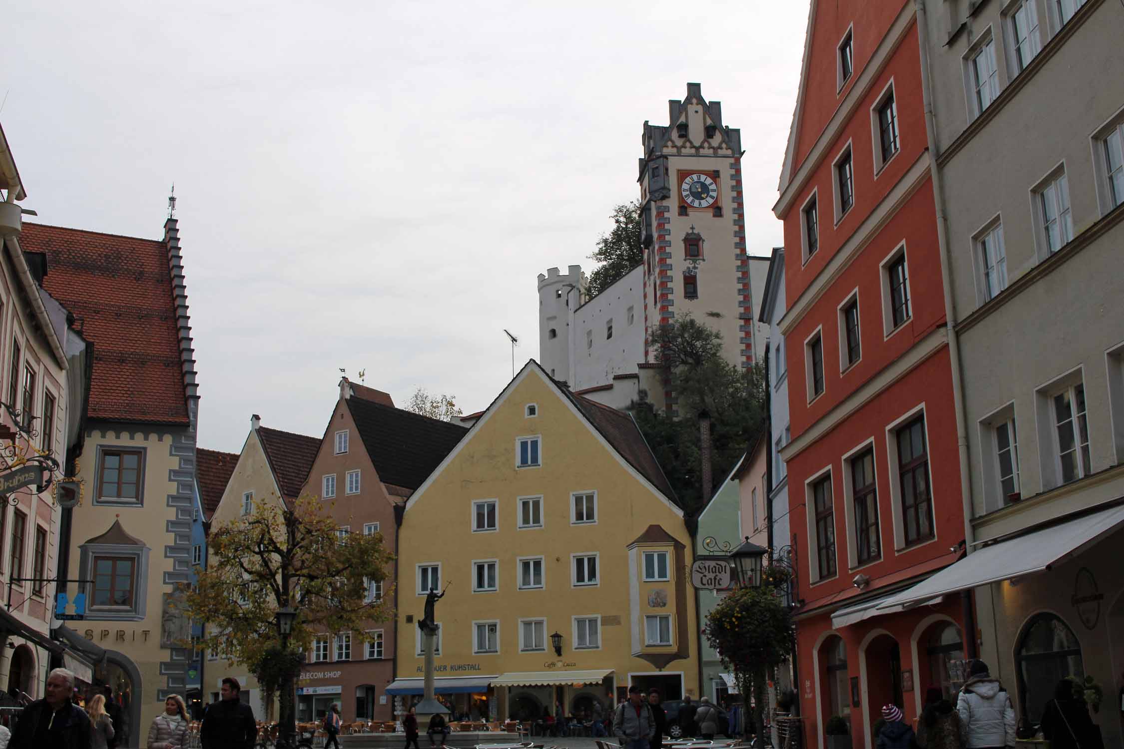 Le centre-ville médiéval de Füssen