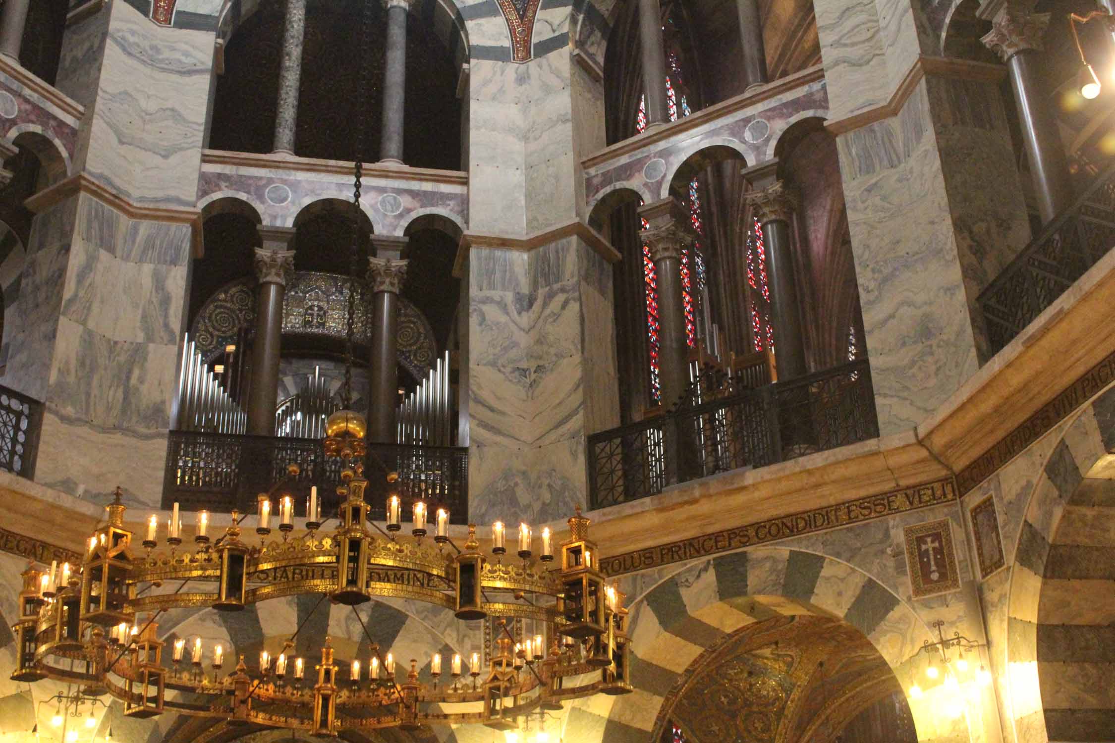 Cathédrale d'Aix-la-Chapelle, l'octogone