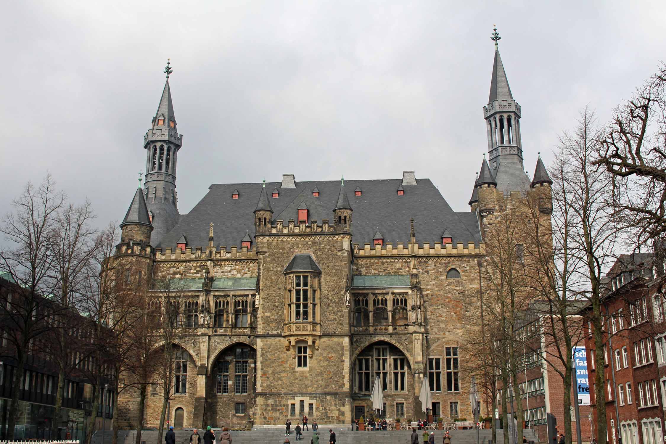 Aix-la-Chapelle, palais de Charlemagne