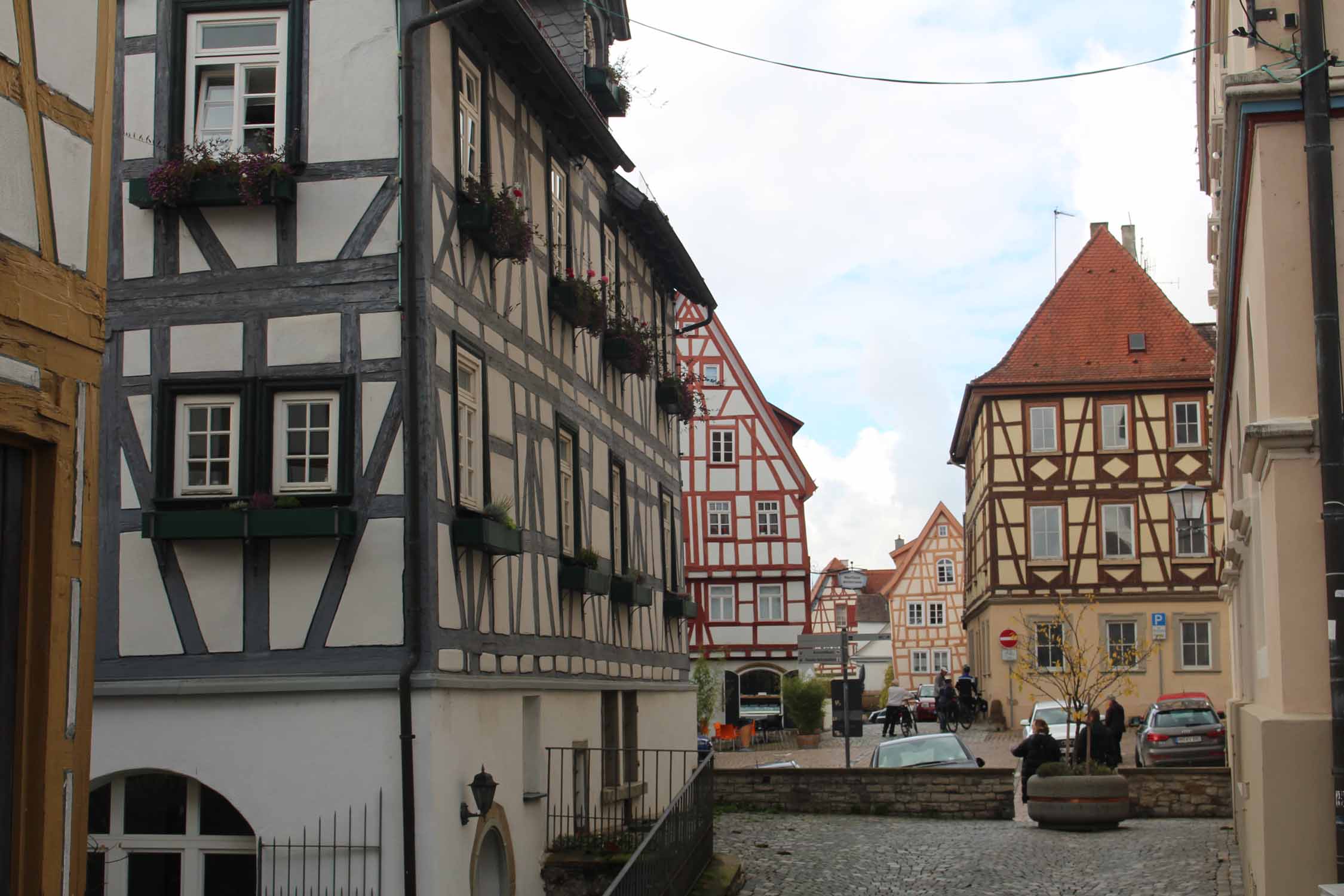 Bad Wimpfen, maisons colorées