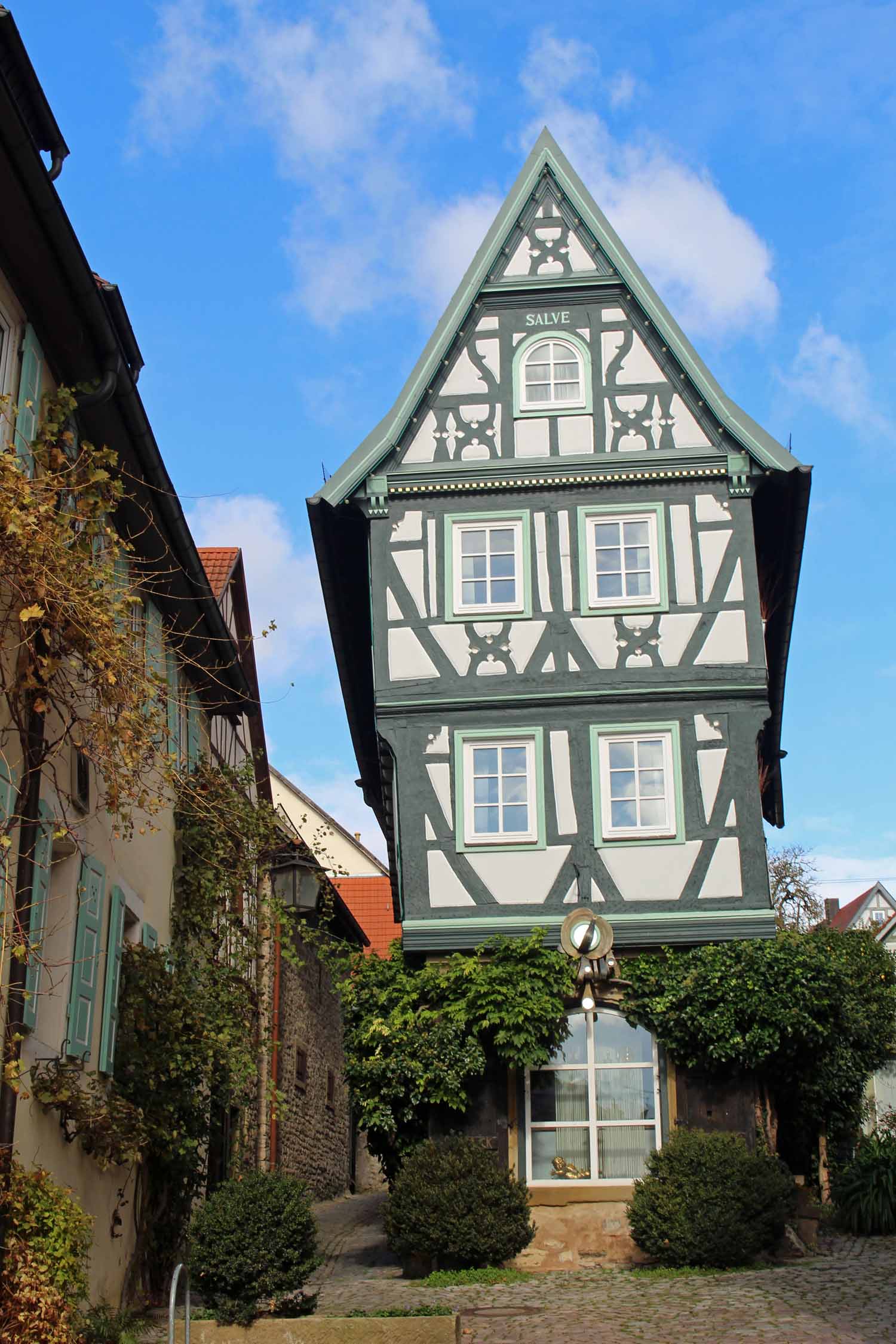 Bad Wimpfen, Badgasse, maison à colombage