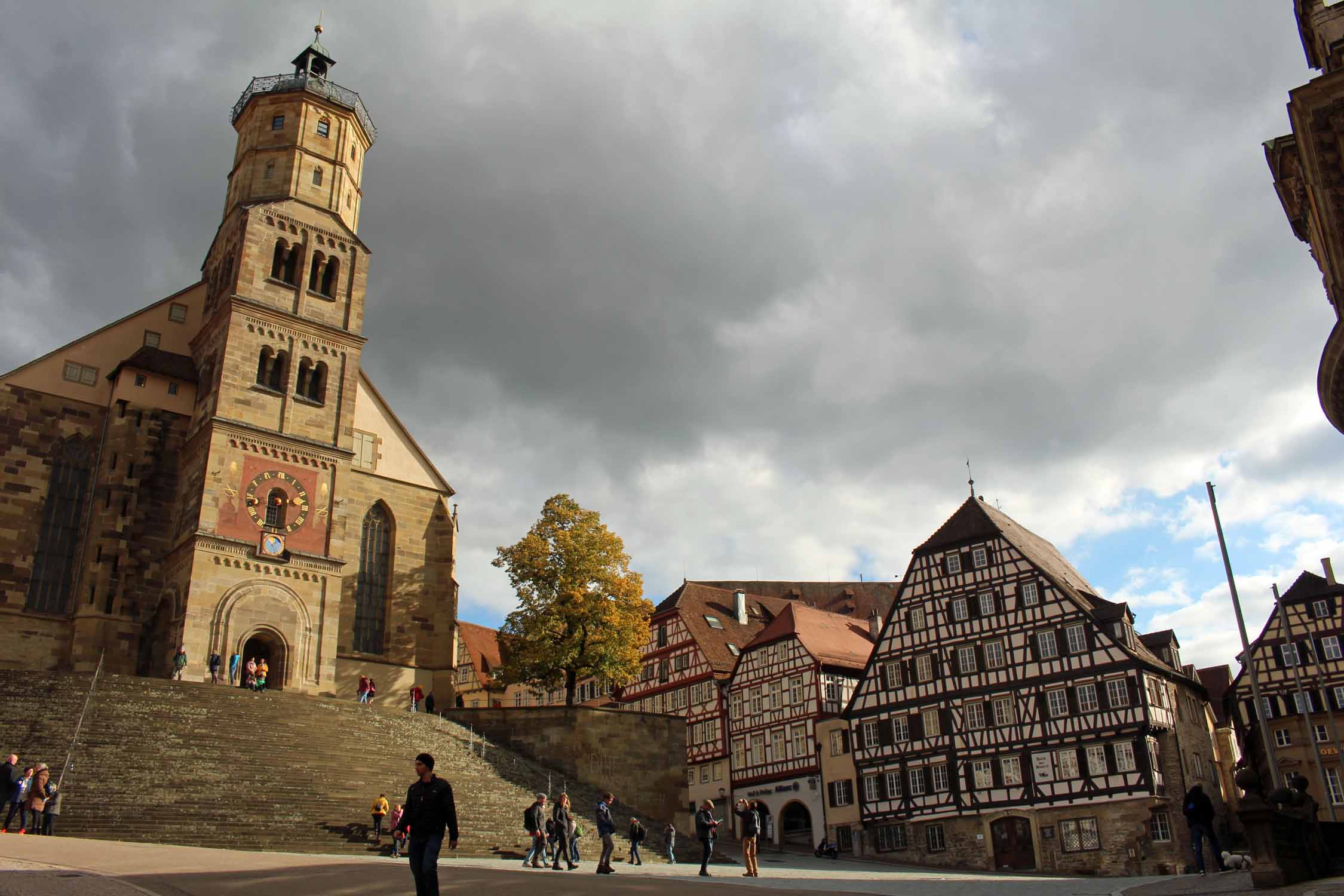 Schwäbisch Hall, place du marché