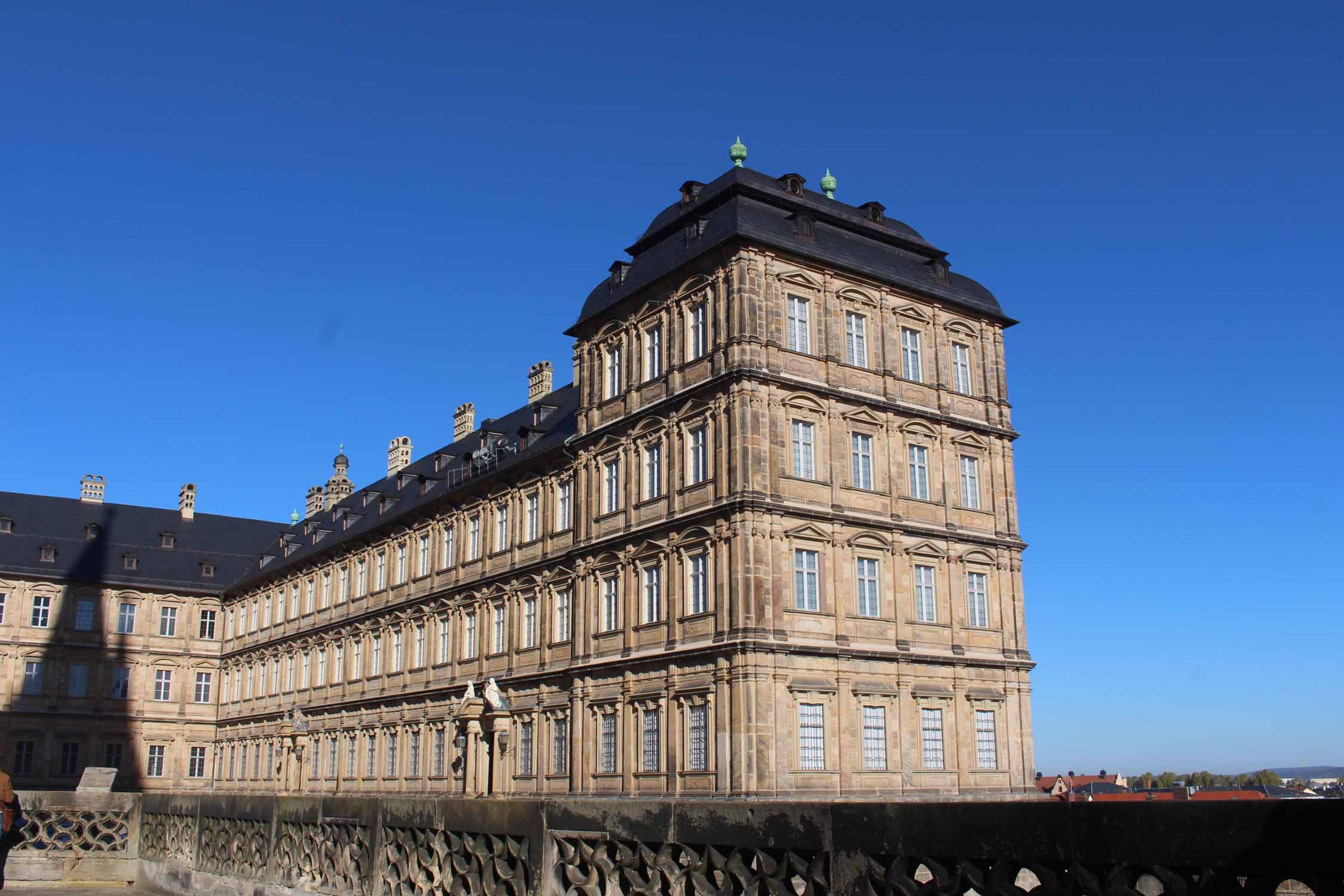 Bamberg, Domplatz, nouvelle Résidence