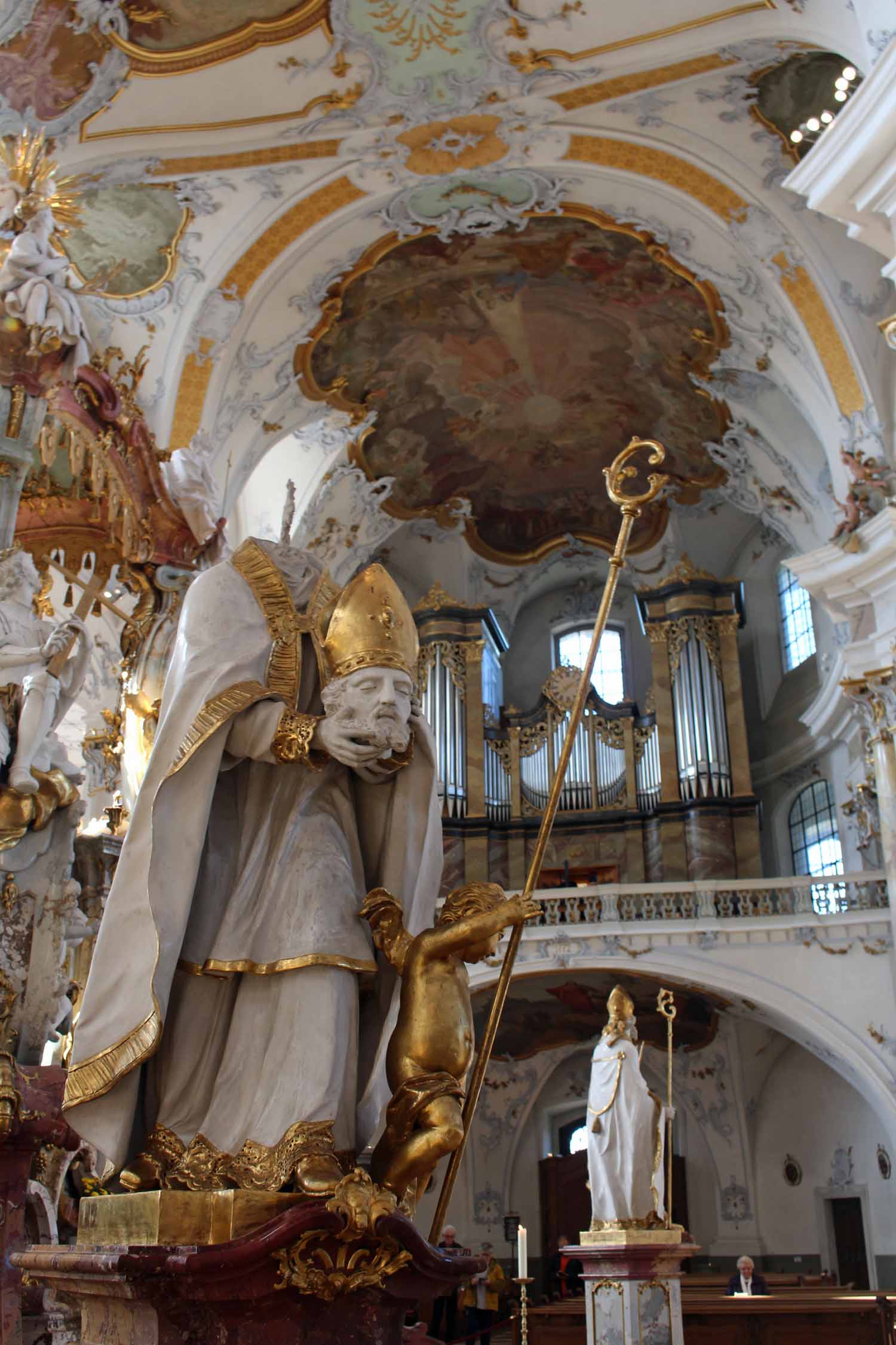 Basilique de Vierzehnheiligen, statue