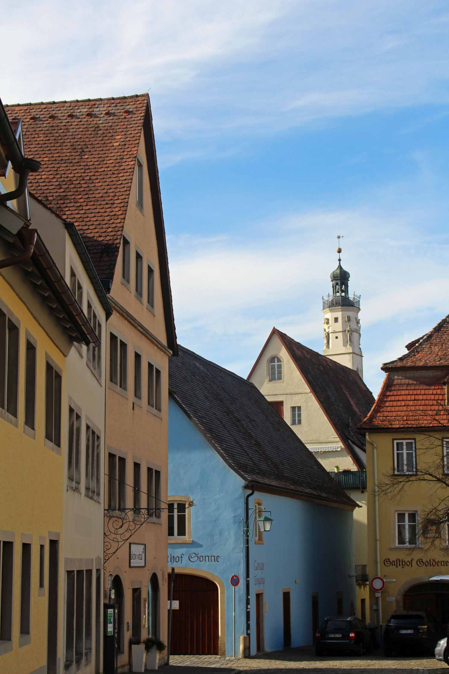 Rothenburg ob der Tauber, maisons typiques