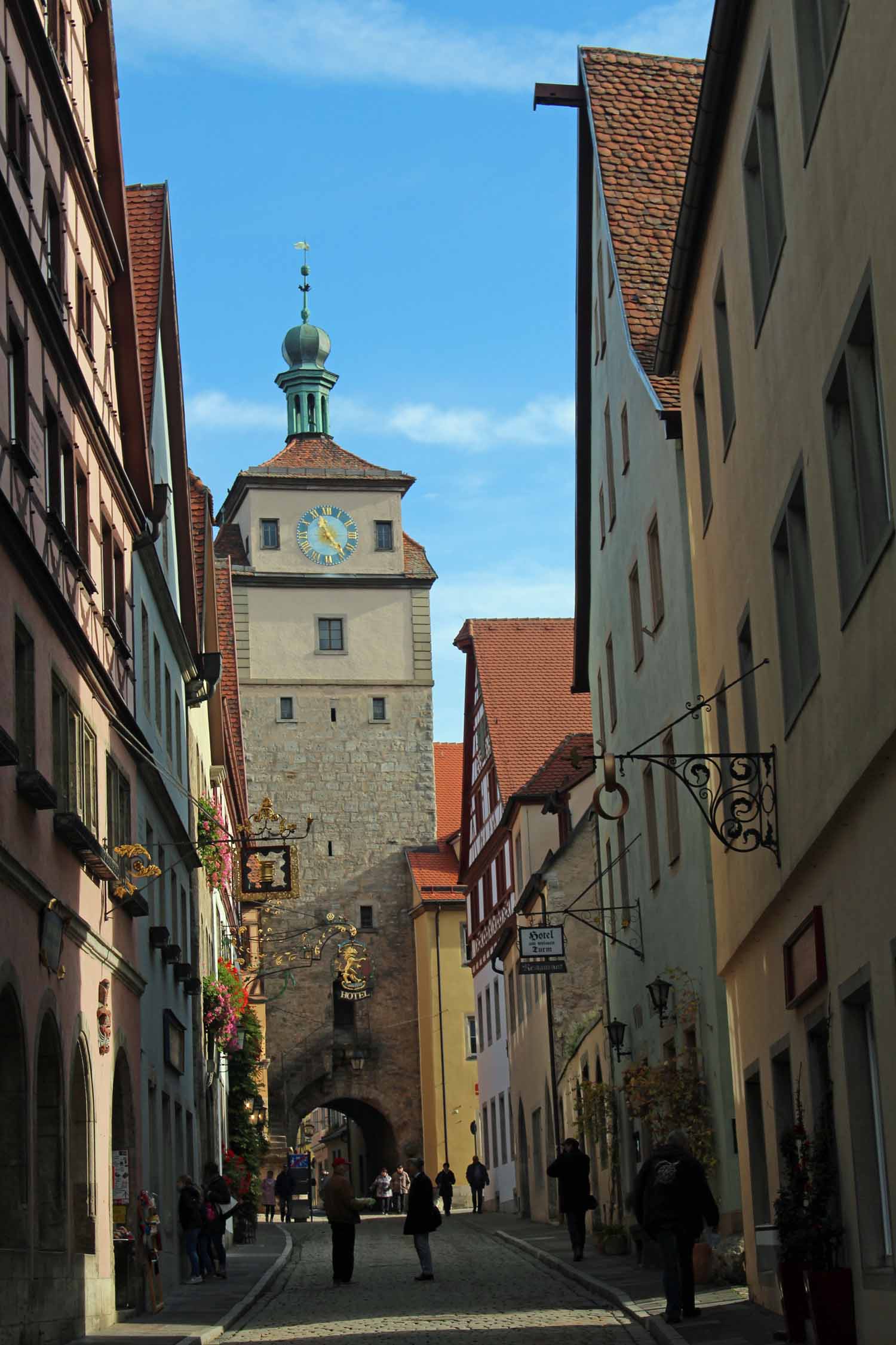 Rothenburg ob der Tauber, tour Blanche