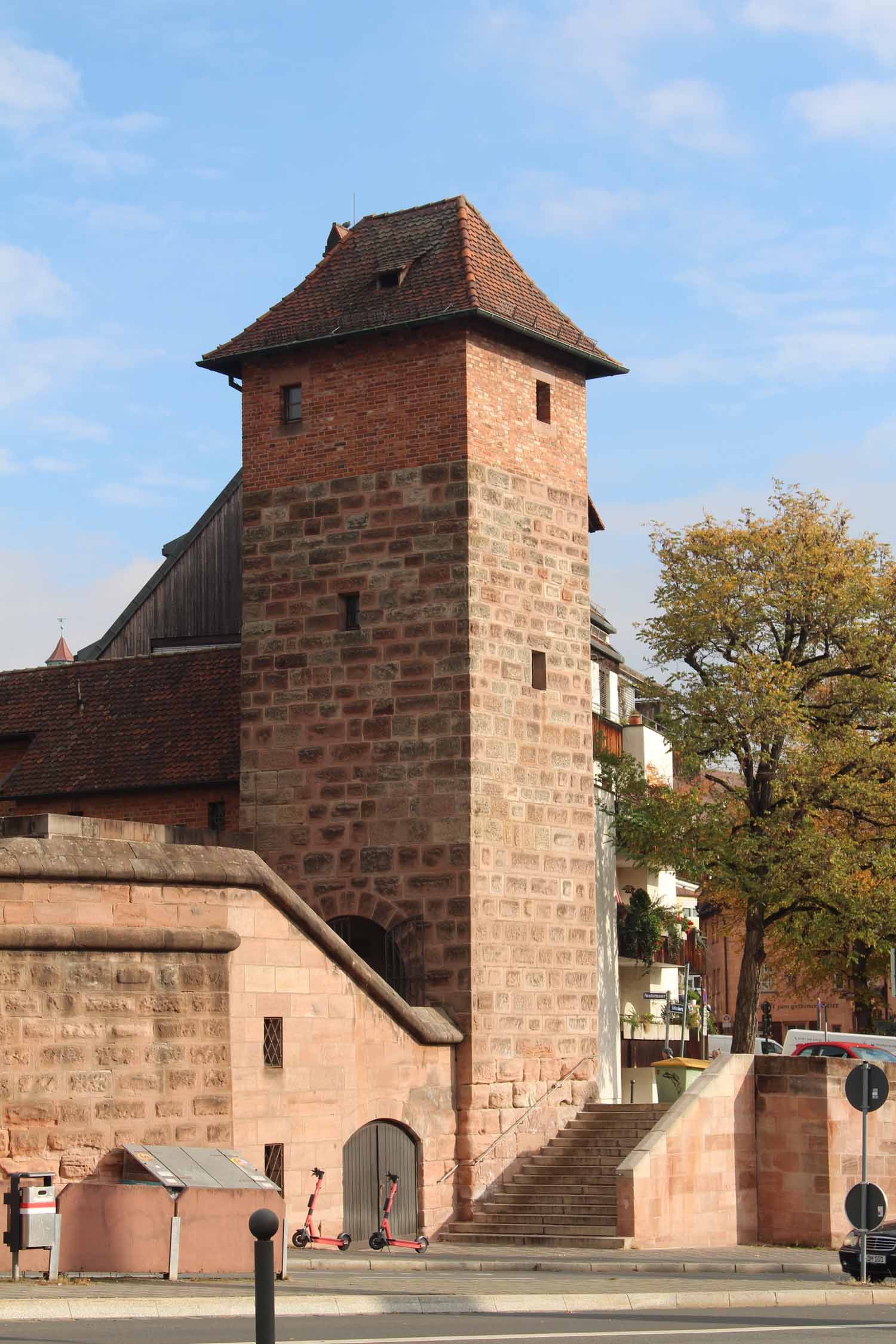 Nuremberg, porte Hallertor