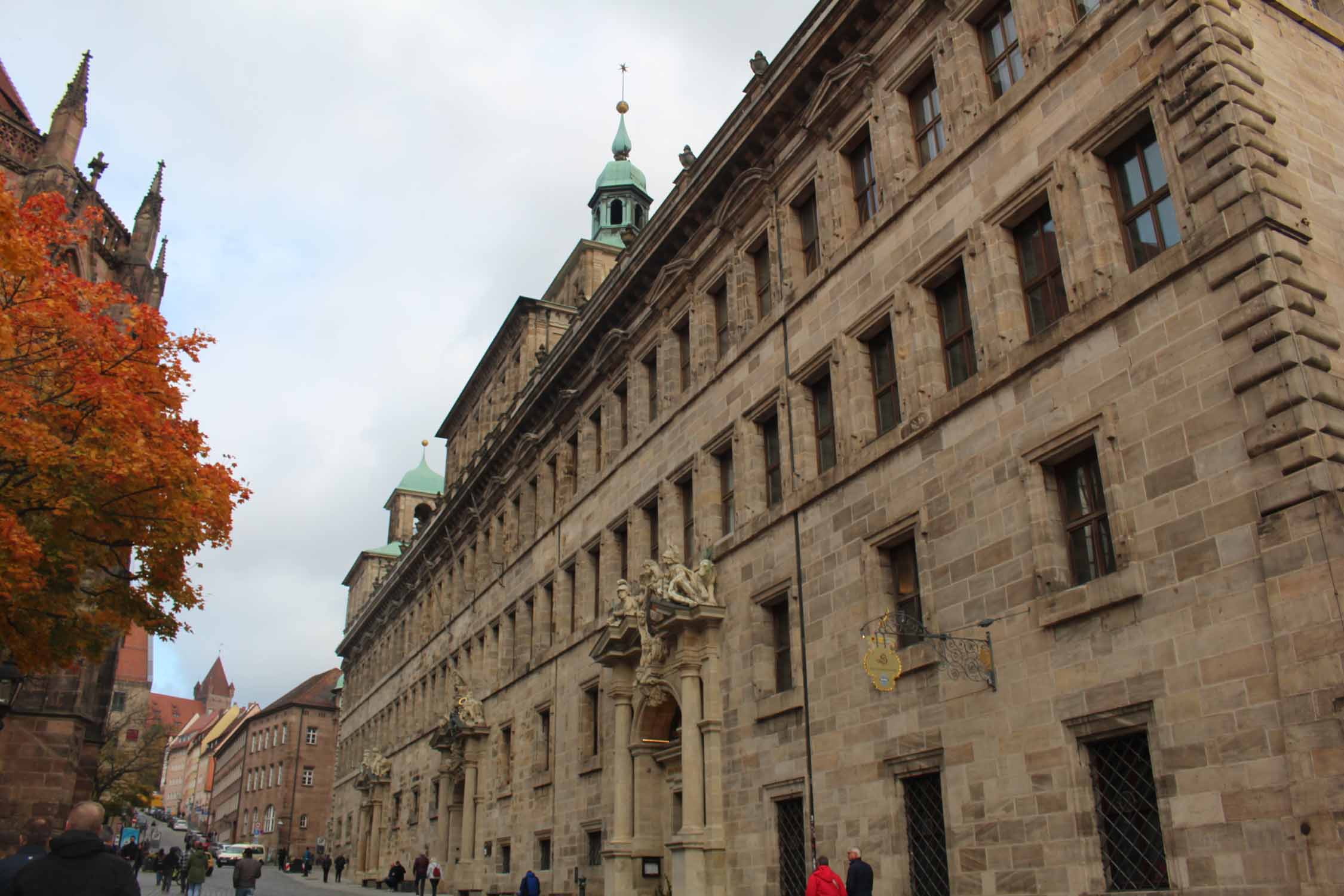 Nuremberg, batiment hôtel de ville