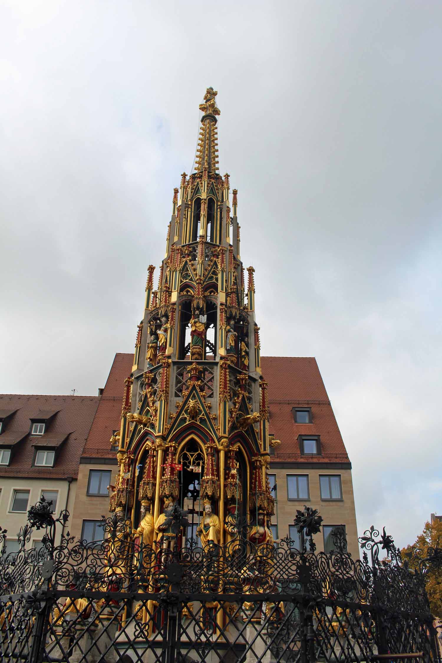 Nuremberg, belle fontaine