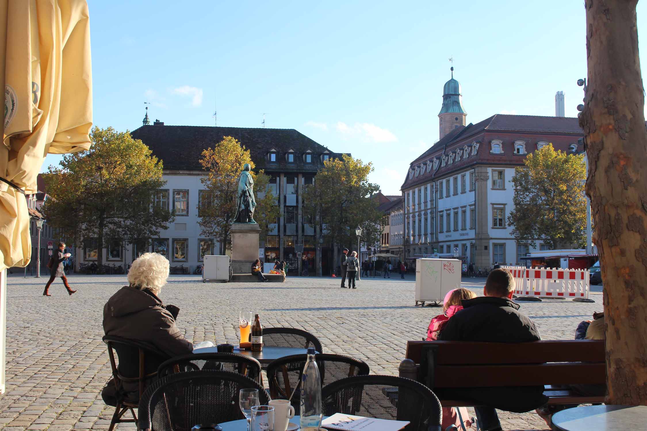 Erlangen, place du marché