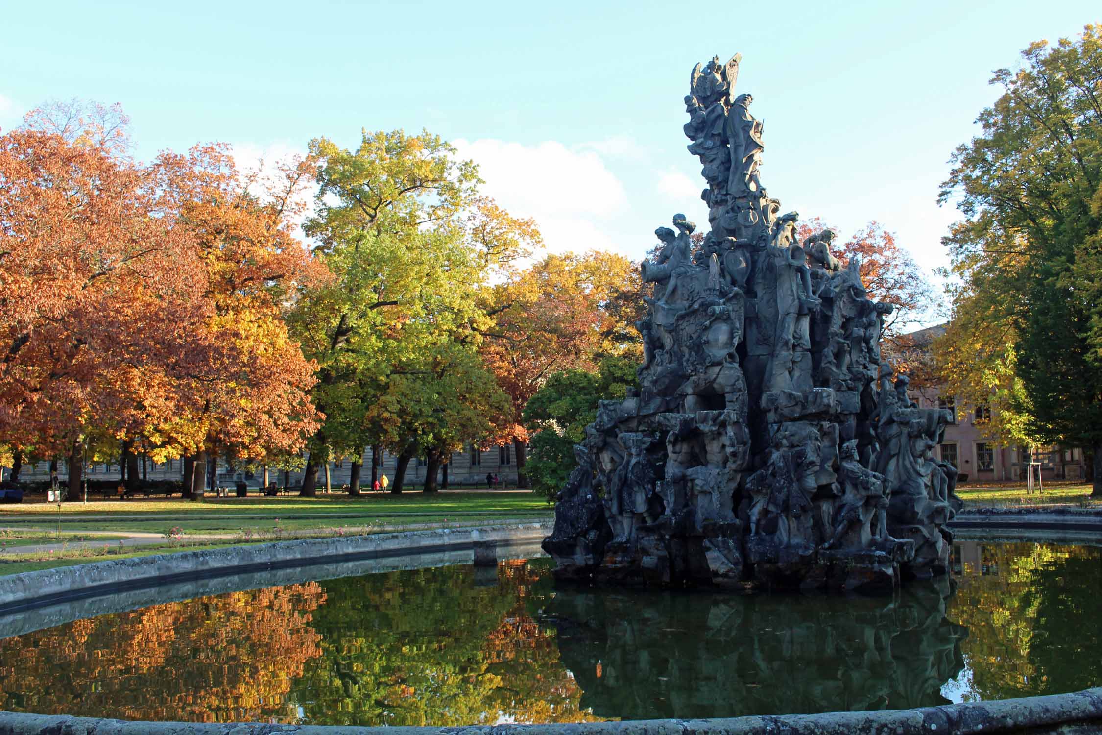 Erlangen, jardin du château