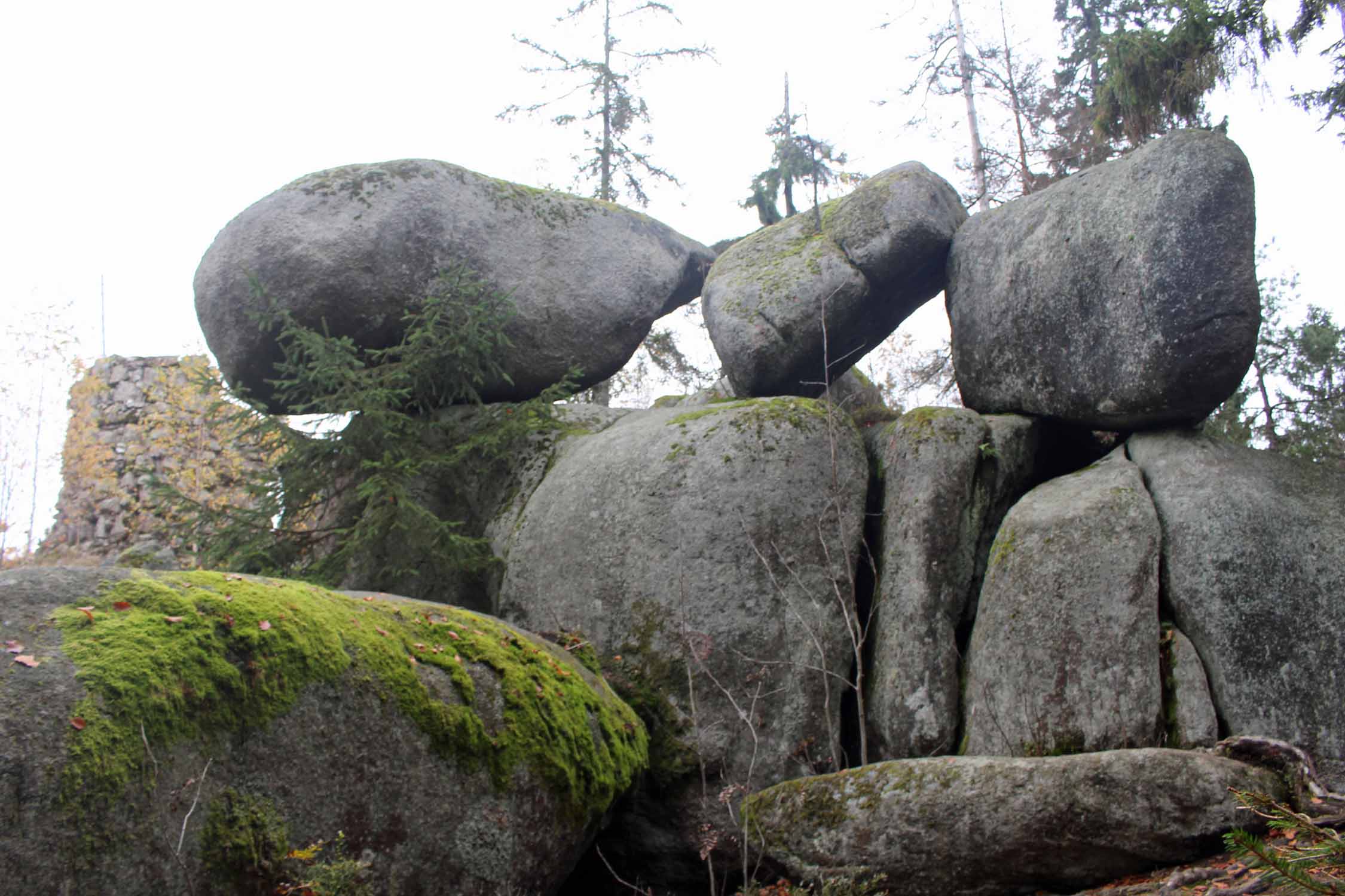 Forêt de Luisenburg, rochers