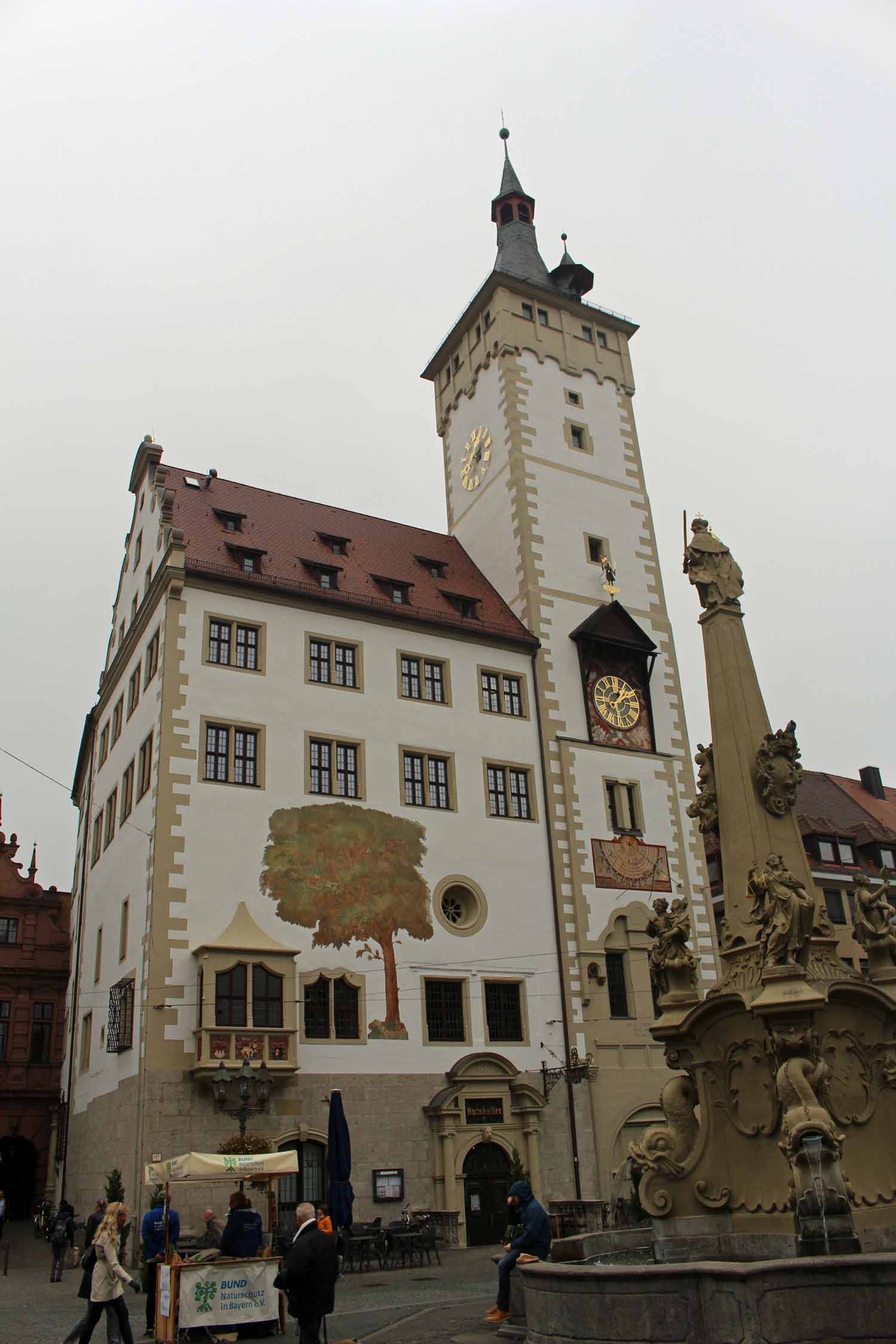 Wurtzbourg, hôtel de ville