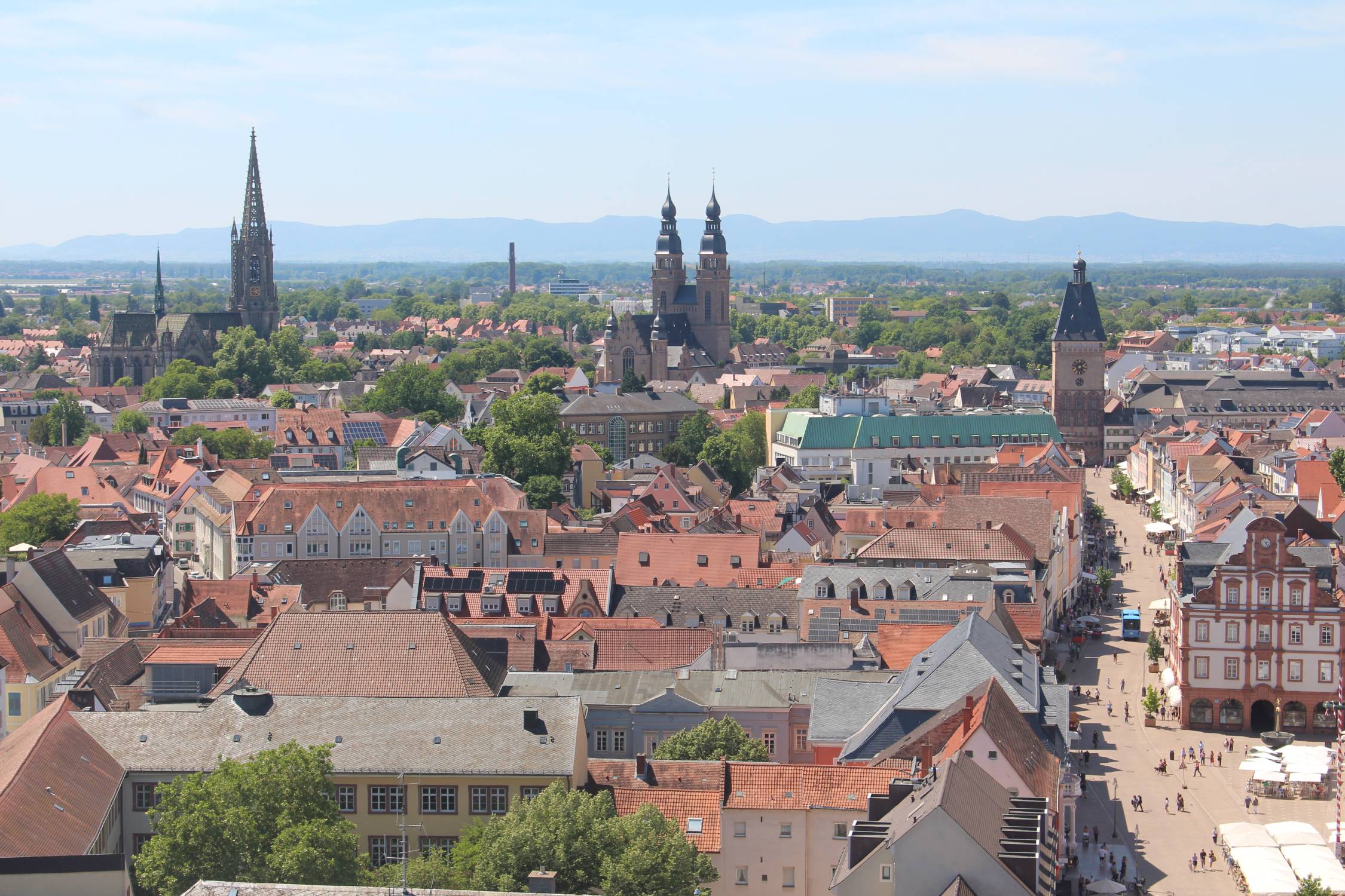 Spire, panorama