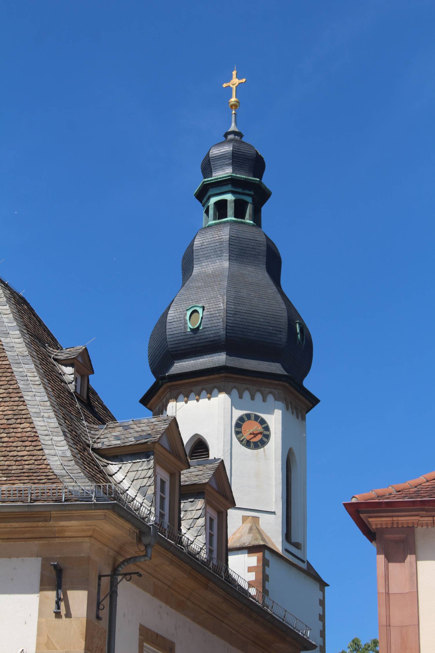 Spire, &eacute;glise Saint-Georges, clocher