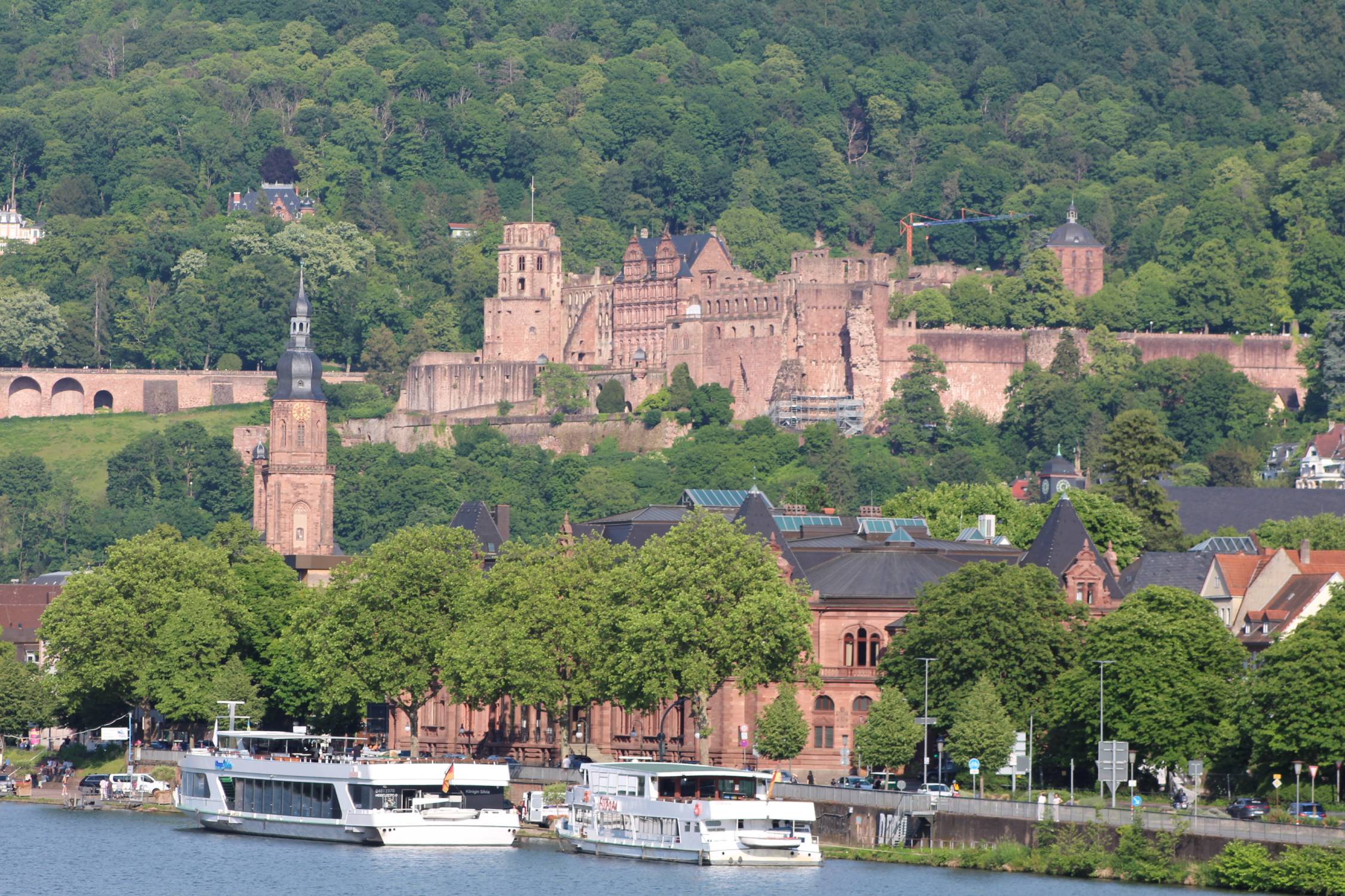 Heidelberg, Neckar, ch&acirc;teau