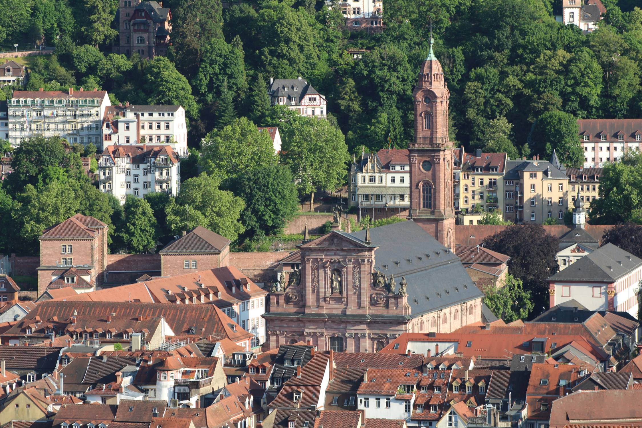 Heidelberg, &eacute;glise des J&eacute;suites