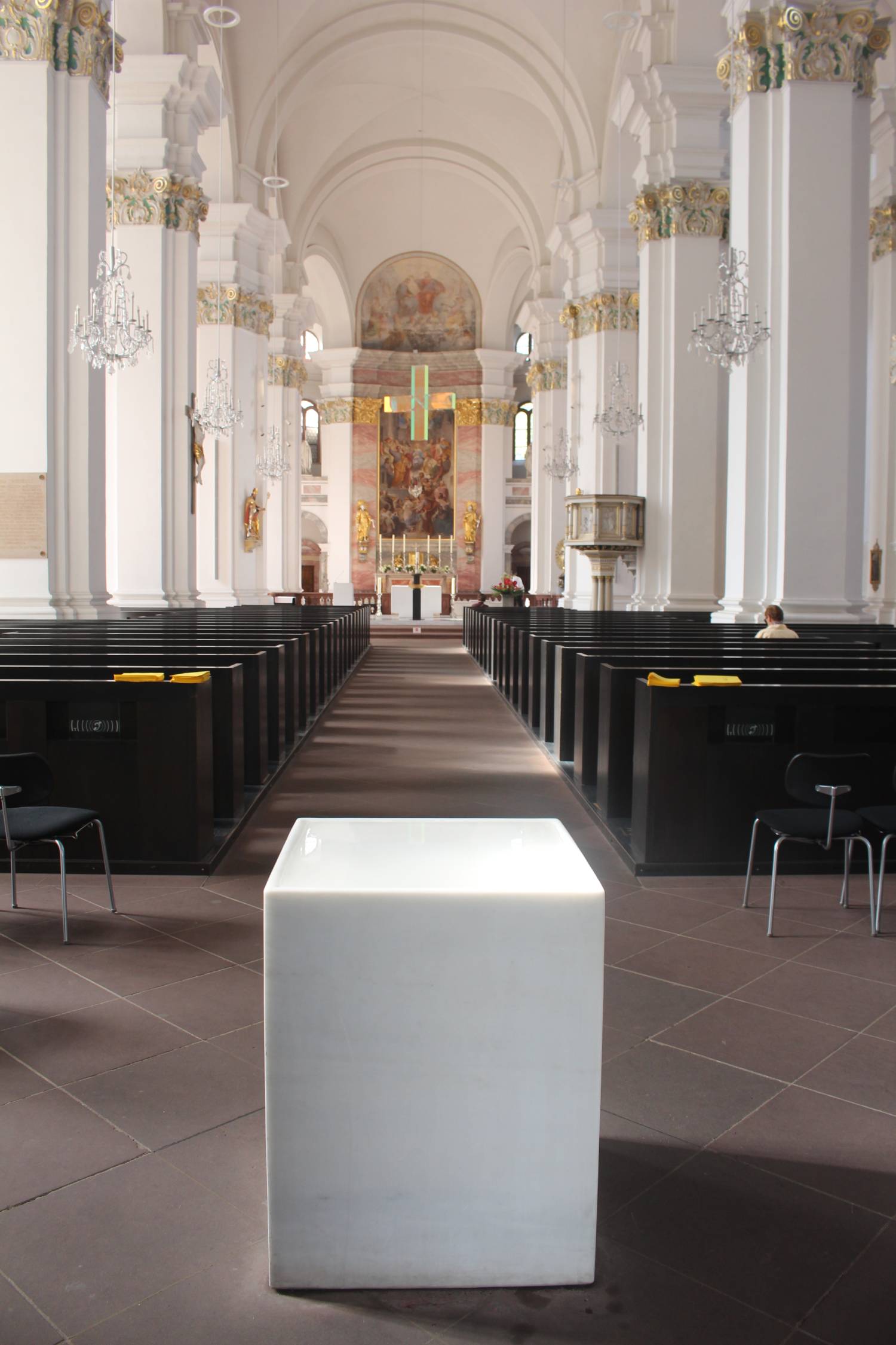 Heidelberg, &eacute;glise des J&eacute;suites, int&eacute;rieur