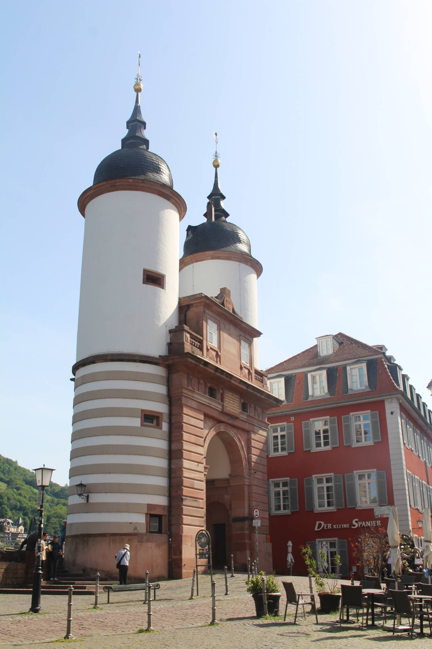 Heidelberg, porte du Vieux pont