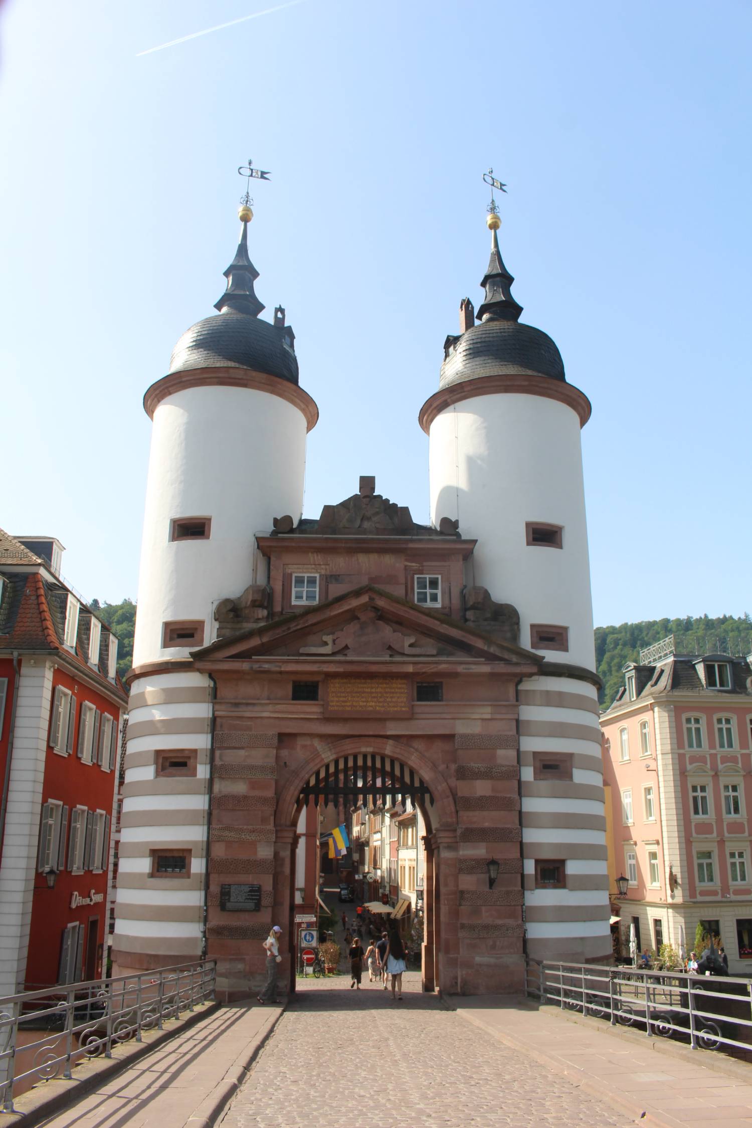 Heidelberg, porte du Vieux pont
