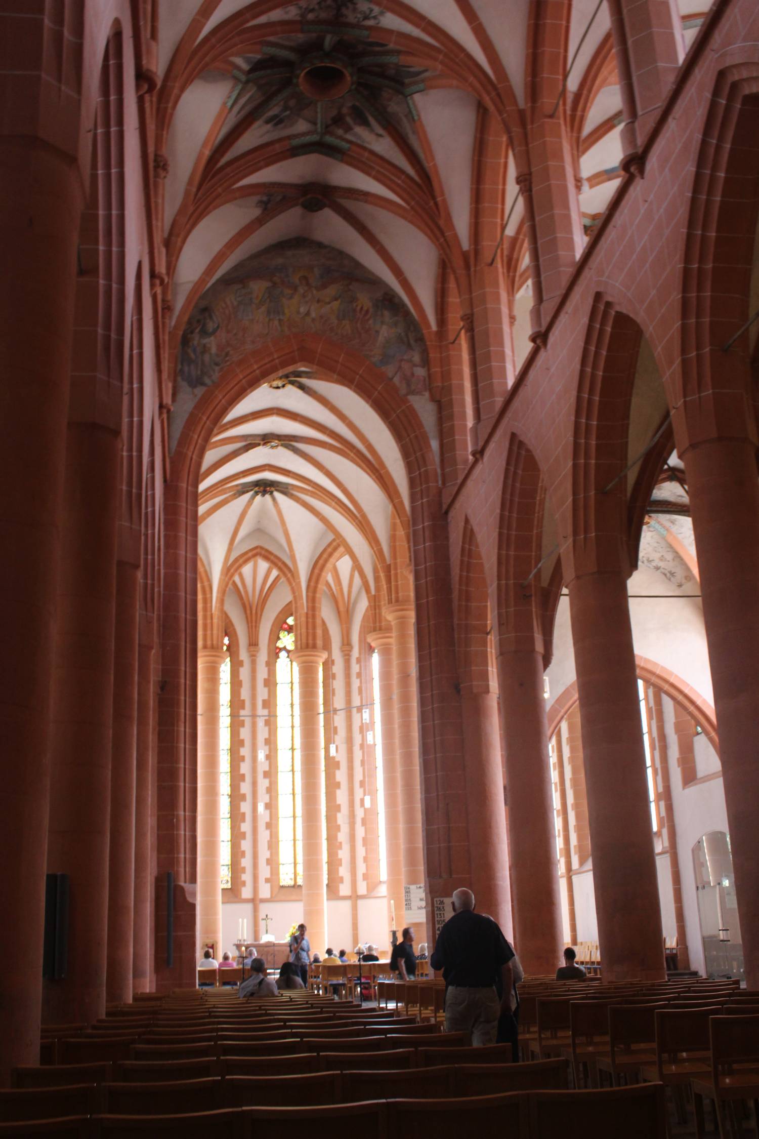 Heidelberg, &eacute;glise du Saint-Esprit, int&eacute;rieur