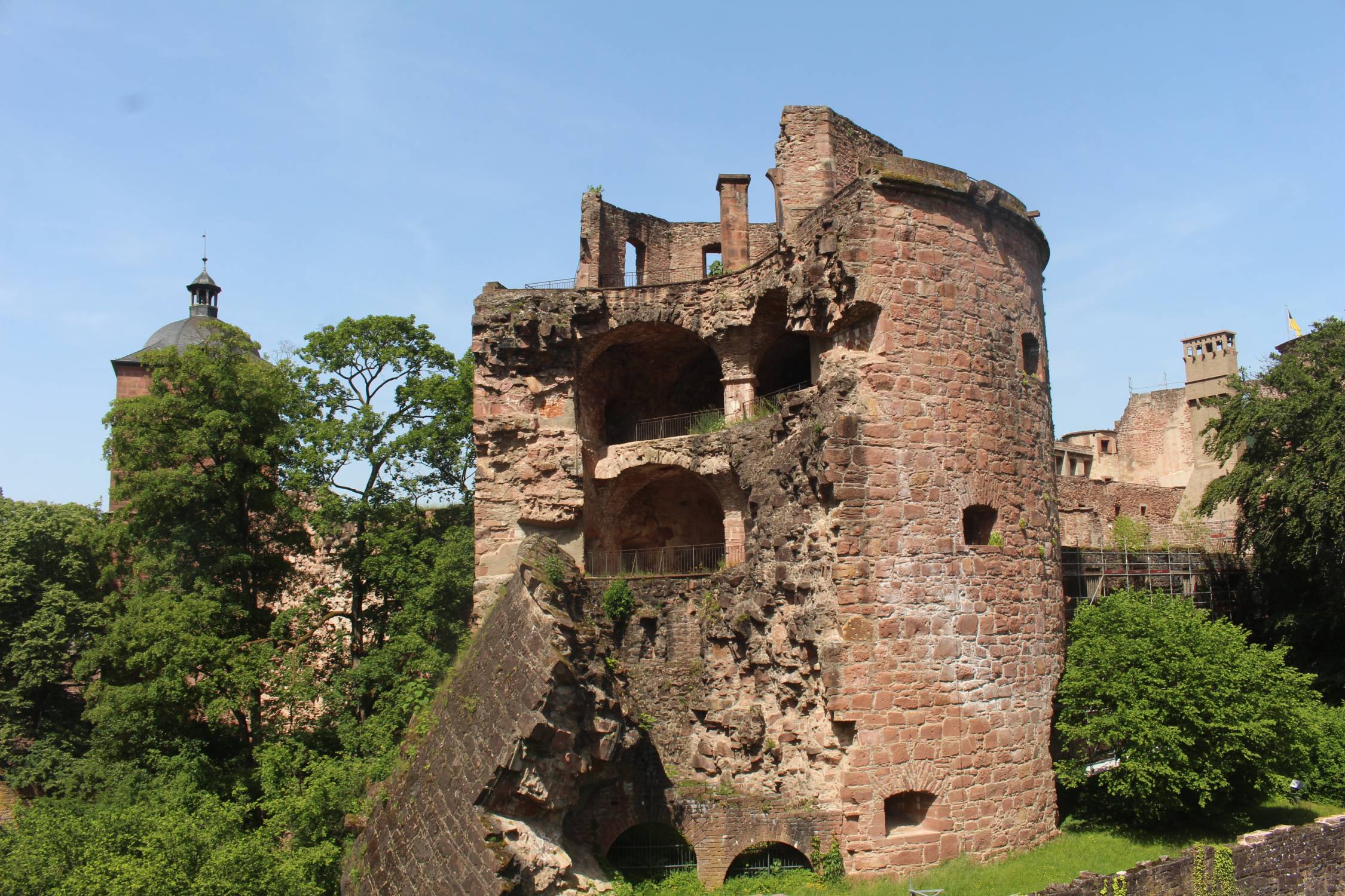 Ch&acirc;teau de Heidelberg, tour