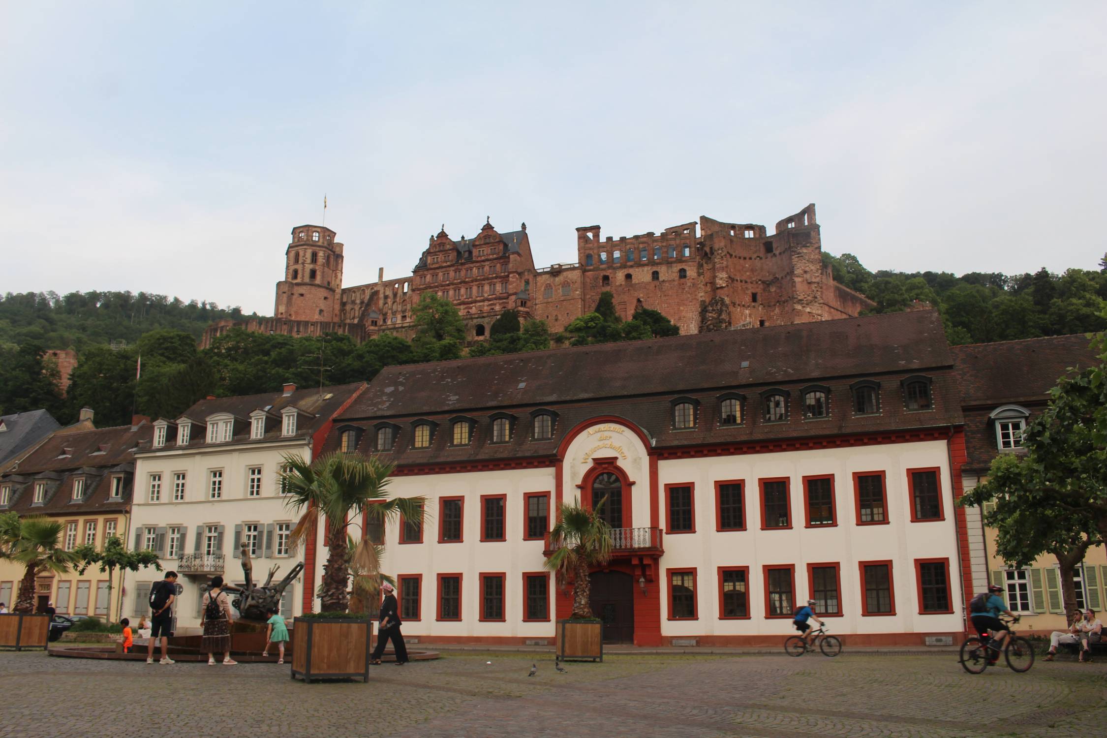 Heidelberg, acad&eacute;mie des Sciences, ch&acirc;teau