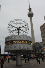 Horloge mondiale d'Alexanderplatz