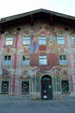 Maisons color&eacute;es de Mittenwald