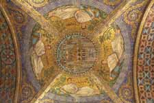 Plafond de la chapelle palatine