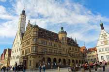 Place du march&eacute; de Rothenburg