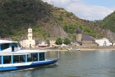 Bateau &agrave; Sankt Goarshausen
