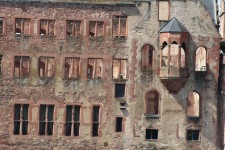 D&eacute;tail du ch&acirc;teau de Heidelberg