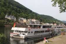 Croisi&egrave;re sur le Neckar &agrave; Heidelberg