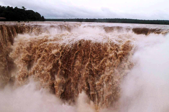 Les chutes de Garganta do Diablo, Iguazu en Argentine