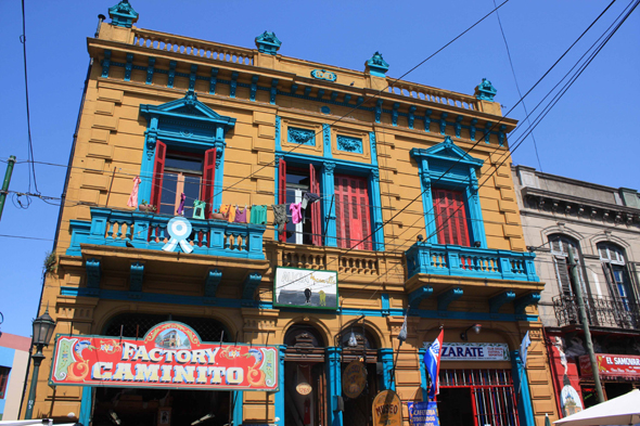 La peinture à La Boca, Buenos Aires