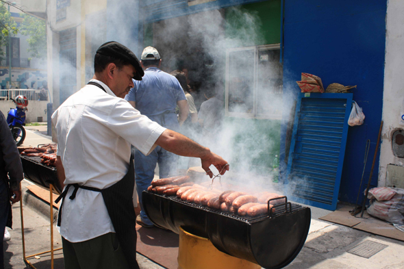 Barbecue et charcuterie à Buenos Aires