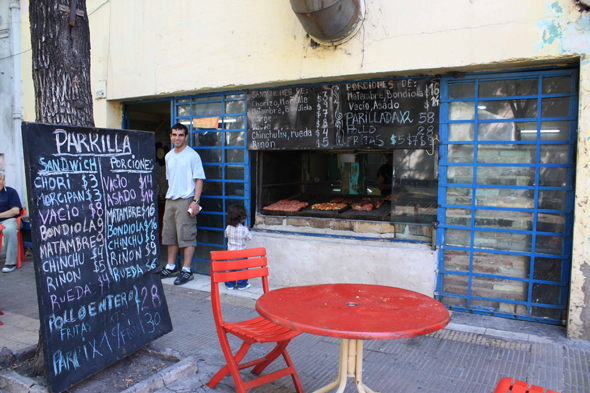 Un restaurant typique de La Boca à Buenos Aires, Argentine