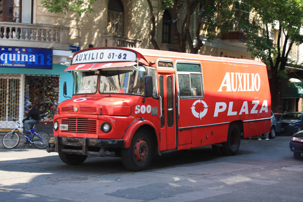 Un bus à Buenos Aires, Argentine