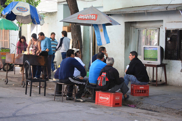 Buenos Aires, Football à la TV