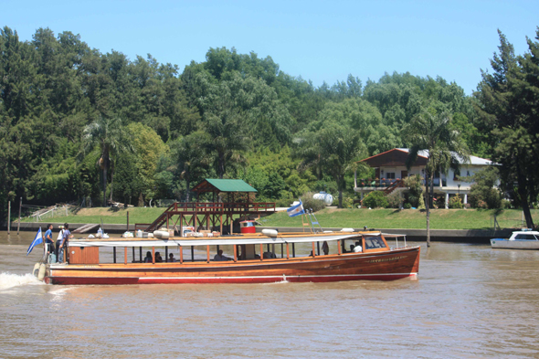 Buenos Aires, Tigre, lanchas