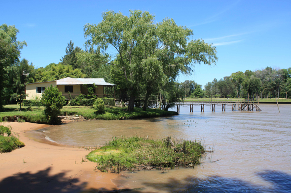 La région de Tigre près de Buenos Aires, Argentine