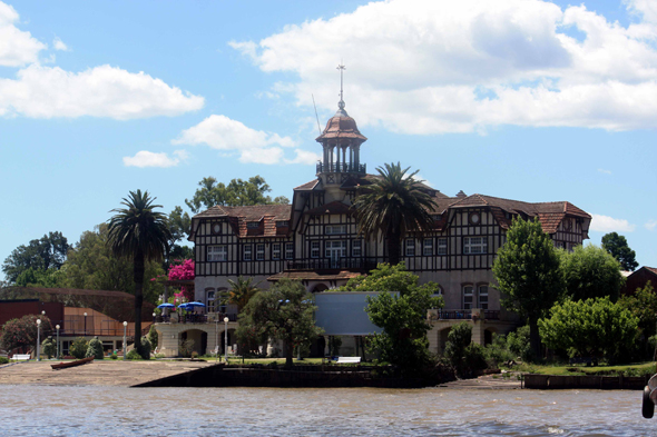 L'ancien hôtel Tigre Club à Buenos Aires, Argentine